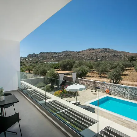 Modern With Pool & Garden Kastalys, Rhodes * Kalithies