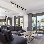 Modern With Pool & Garden Kastalys, Rhodes * Kalithies