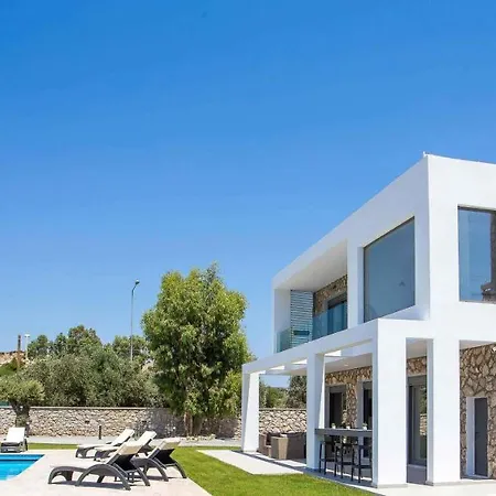 Villa Modern Villa With Pool & Garden Kastalys, Rhodes