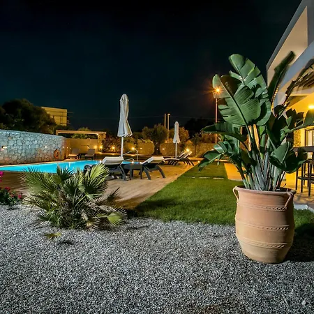 Modern Villa With Pool & Garden Kastalys, Rhodes * Καλυθιές