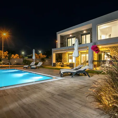 Modern Villa With Pool & Garden Kastalys, Rhodes *