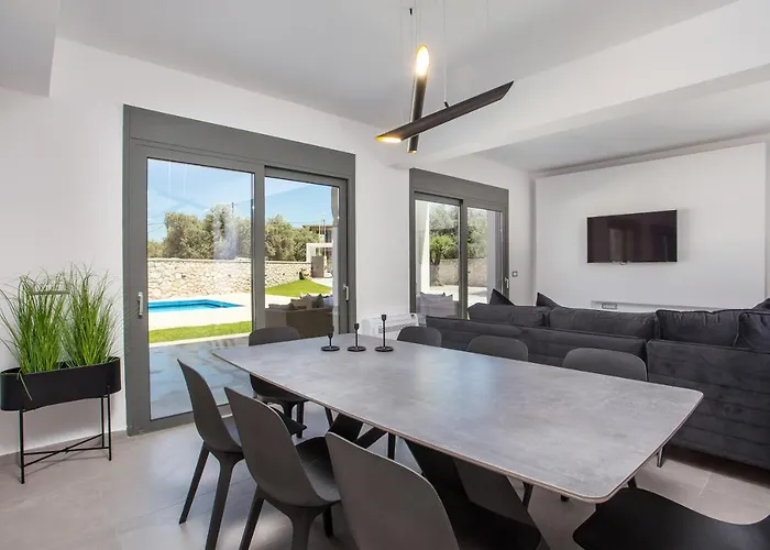 Modern With Pool & Garden Kastalys, Rhodes *