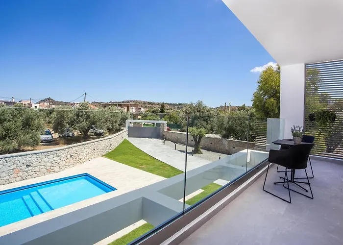 Villa Modern With Pool & Garden Kastalys, Rhodes