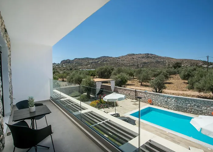 Modern With Pool & Garden Kastalys, Rhodes * Kalithies