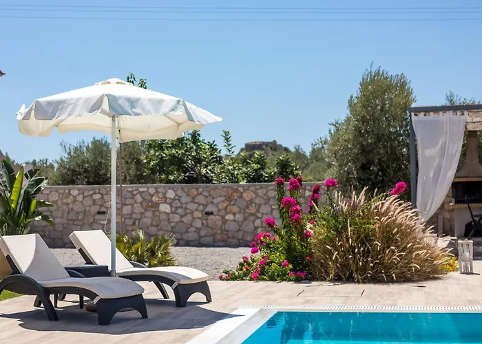 Modern With Pool & Garden Kastalys, Rhodes Kalithies