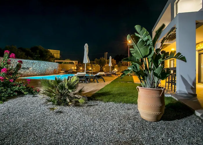 Modern With Pool & Garden Kastalys, Rhodes * Kalithies